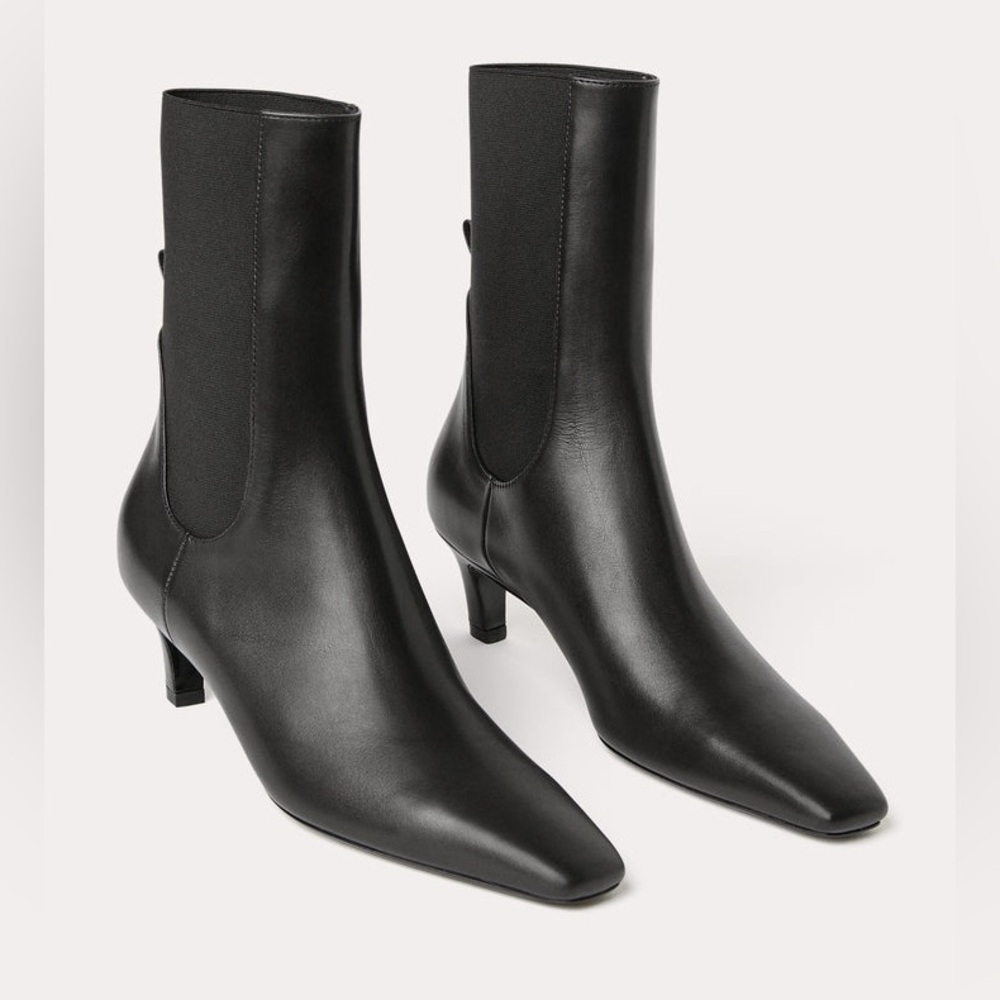 NIB Toteme The Mid Heel Boot 40